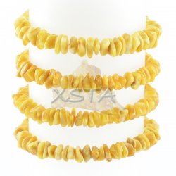 Natural chips amber bracelet